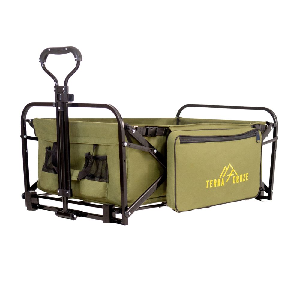 Terra Cruze Moss Green Trolley Bag
